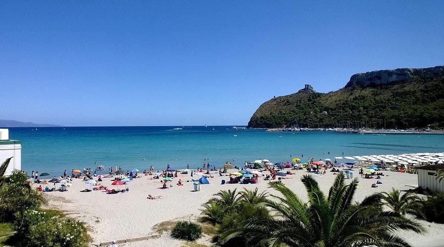 Poetto e il mare di Cagliari